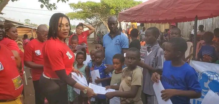‘My Name Campaign’ Distributes Over 100 Free Birth Certificates to Children at Upper Costain CDC Camp